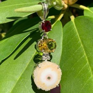CITRINE | Tiered Pendant
